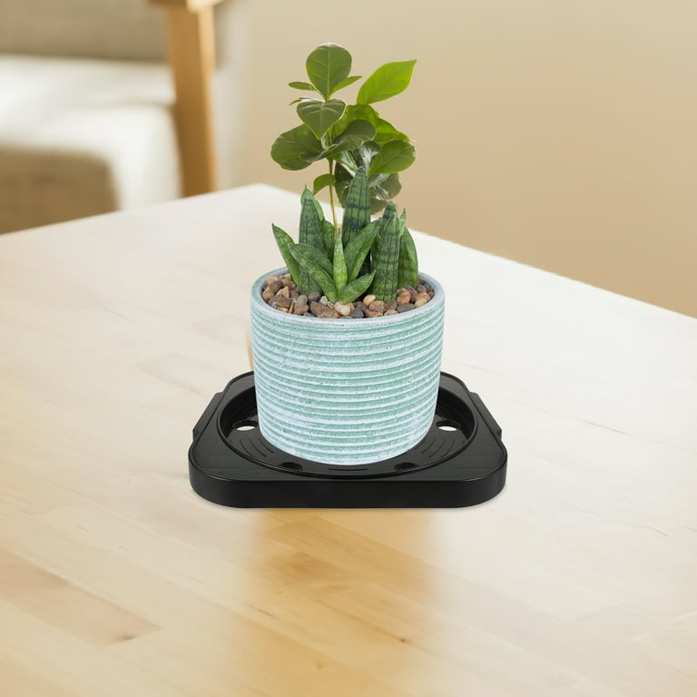 Gas Tank Holder Movable Stand Tray With Wheels Kitchen Gas Tank Holder Planter Movable Tray Wheeled Planter Base Planter Stand With Wheels, Size: