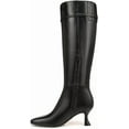 thumbnail image 3 of Sam Edelman Women's Lyla Knee High Boot Black Leather Wide Calf 8M, 3 of 5