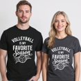 thumbnail image 5 of Volleyball is My Favorite Season T-Shirt – Sports Lover Theme – Unisex Casual Wear, 5 of 6