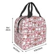 thumbnail image 3 of Easygdp Kawaii Pig Bolsa Térmica Premium - Tela Oxford Impermeable, Gran Capacidad, Bolsillo Frontal, Unisex para Trabajo, Escuela, Actividades al Aire Libre y Picnics, 3 of 8
