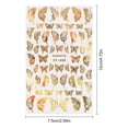 thumbnail image 3 of Pegatinas De Mariposa Para Uñas, Pegatinas 3D De Mariposa Para Decoración De Uñas, Pegatinas De Transferencia De Agua Para Decoración De Uñas 8 Hojas Advancent CE006564-00, 3 of 6