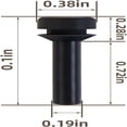 thumbnail image 6 of HIBIBUD 16 Pack Rubber Gas Stove Grate Bumpers Grate Feet for Stove Replacement Gas Range Rubber Feet Stove Top Grate Rubber Feet Cooktop Parts & Accessories, 6 of 7