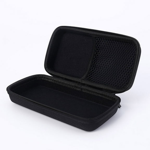 Microphone Storage Box Protective Bag Carrying Case Pouch Shockproof Waterproof EVA Carry Bag (Black)