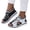 Black, variant on Woven Butterfly Cutout Toe Sandals ,Casual Breathable Butterfly Slip On Platform Sneaker Sandals, Thick Sole Peep Toe Summer Walking Casual Beach Sandals, Vacation Shoes for Women Summer