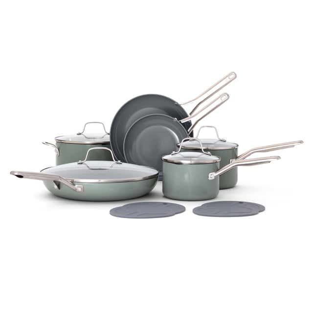 Calphalon® Cerámica antiadherente 12 piezas Juego de utensilios de cocina