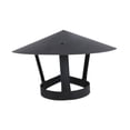 thumbnail image 3 of Tapa de chimenea, tapa de ventilación de techo, protección contra el , tapa de de chimenea de acero inoxidable fácil de instalar 153 milímetros, 3 of 8
