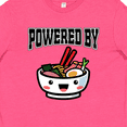thumbnail image 4 of Inktastic Powered by Ramen Cute Noodles Youth T-Shirt, 4 of 5
