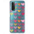 thumbnail image 1 of Funda para Huawei Y7a InstaCase Corazones Handmade, 1 of 5