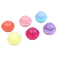 thumbnail image 3 of Bálsamo labial en forma de bola redonda de 6 colores, lápiz labial hidratante nutritivo de larga duración, 3 of 3