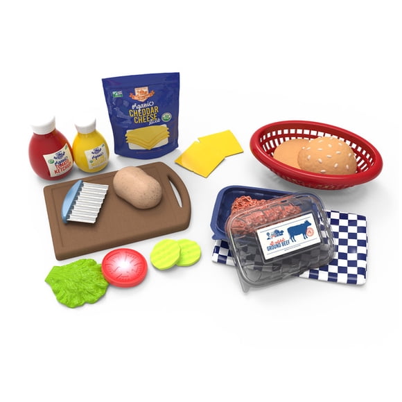 Set de Juego Little Tikes Creative Chefs hamburguesa con queso y papas