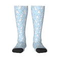 thumbnail image 2 of Picia Women Crew Soft Moisture-wicking Socks Rabbit And Bird Pattern Design Cotton Socks, One Size fit All, 2 of 9