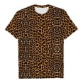 thumbnail image 4 of CONZONE Women's T Shirts Short Sleeve T-Shirts for Women Trendy Leopard Graphic Soft Loose Fit 2026 Fashion Tops for Lady, 4 of 4