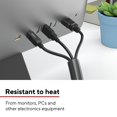 thumbnail image 4 of Staples TECH 10' Cord Sleeve Black (ST62391), 4 of 6
