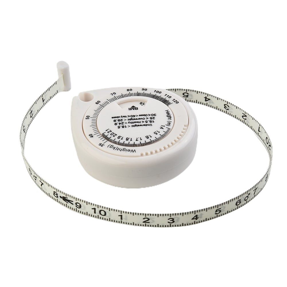 AnthroFlex BMI Body Tape Measure, BMI Calculator for Self Measurement