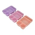 thumbnail image 1 of Fiambreras Apilables, Contenedor de Almacenamiento de Alimentos para Preparación de Comidas con 4 Compartimios, Apto para Microonda, ideal, 1 of 7