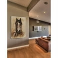 thumbnail image 3 of Marmont Hill "Shaded Horse" Painting Print on Wrapped Canvas, 3 of 7