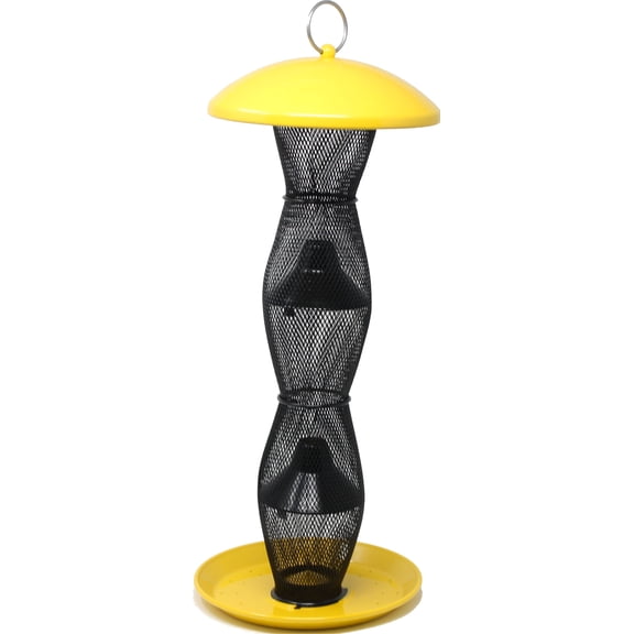 Sweet Corn Products Llc-No/no Finch Bird Feeder- Yellow/black