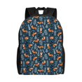 thumbnail image 1 of Balery Playful Foxes Forest Blues Mochila - Mochila Estilosa y Duradera para Laptop de 15 Pulgadas con Tela Oxford Impermeable, 1 of 8