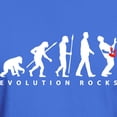 thumbnail image 3 of CafePress - Evolution E Guitar Player Dark T Shirt - Men's Classic Graphic Cotton T-Shirt, 3 of 4