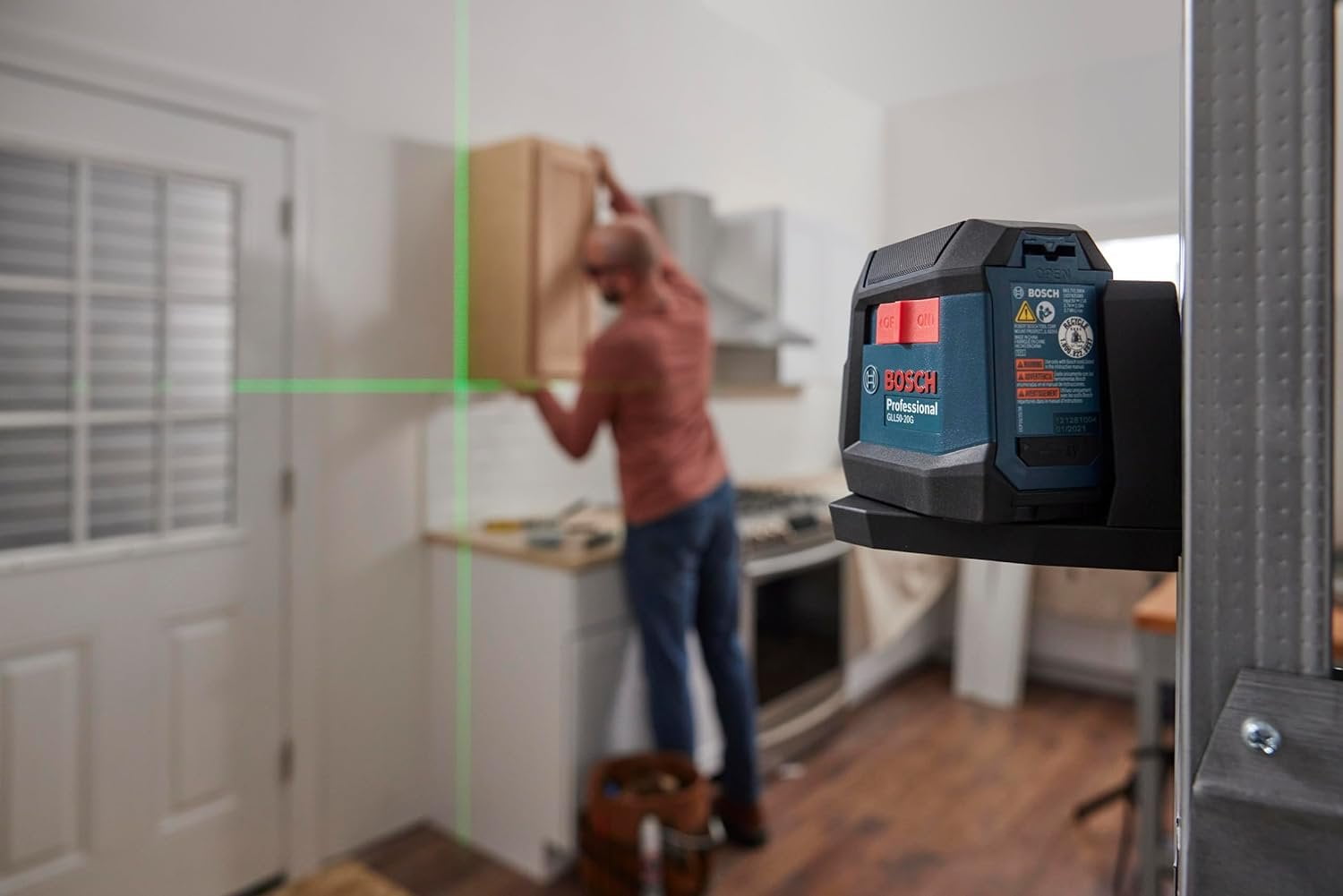Bosch Green-Beam Self-Leveling Cross-Line Laser (Bare Tool)