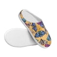 thumbnail image 3 of Kdxio Butterfly 3 Women's Men's Slippers Plush Slip-On House Slipper for Winter Indoor Soft Cushion Non-slip Fluffy Slides Slippers-46/47, 3 of 7