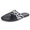 Black, variant on BERANMEY Mesh Breathable Women's Sandals Casual Slip on Sandals for Women Summer Flat Walking Sandals Comfortable Wide Width Lightweight Slide Sandals with Metal Buckle
