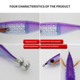 thumbnail image 4 of NIBOLOG 12cm/10g ABS Fishing Lures Wear-Resistant Artificial Double Section Wood Shrimp Bait for Angling, 4 of 8