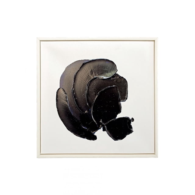 Cuadro Decorativo Galerias El Triunfo Diseño Mancha Pintura Azul Fuerte 30x30cm