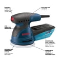 thumbnail image 2 of Palm Sander BOSCH ROS20VSC 2.5A 125mm con bolsa colectora de polvo, 2 of 7