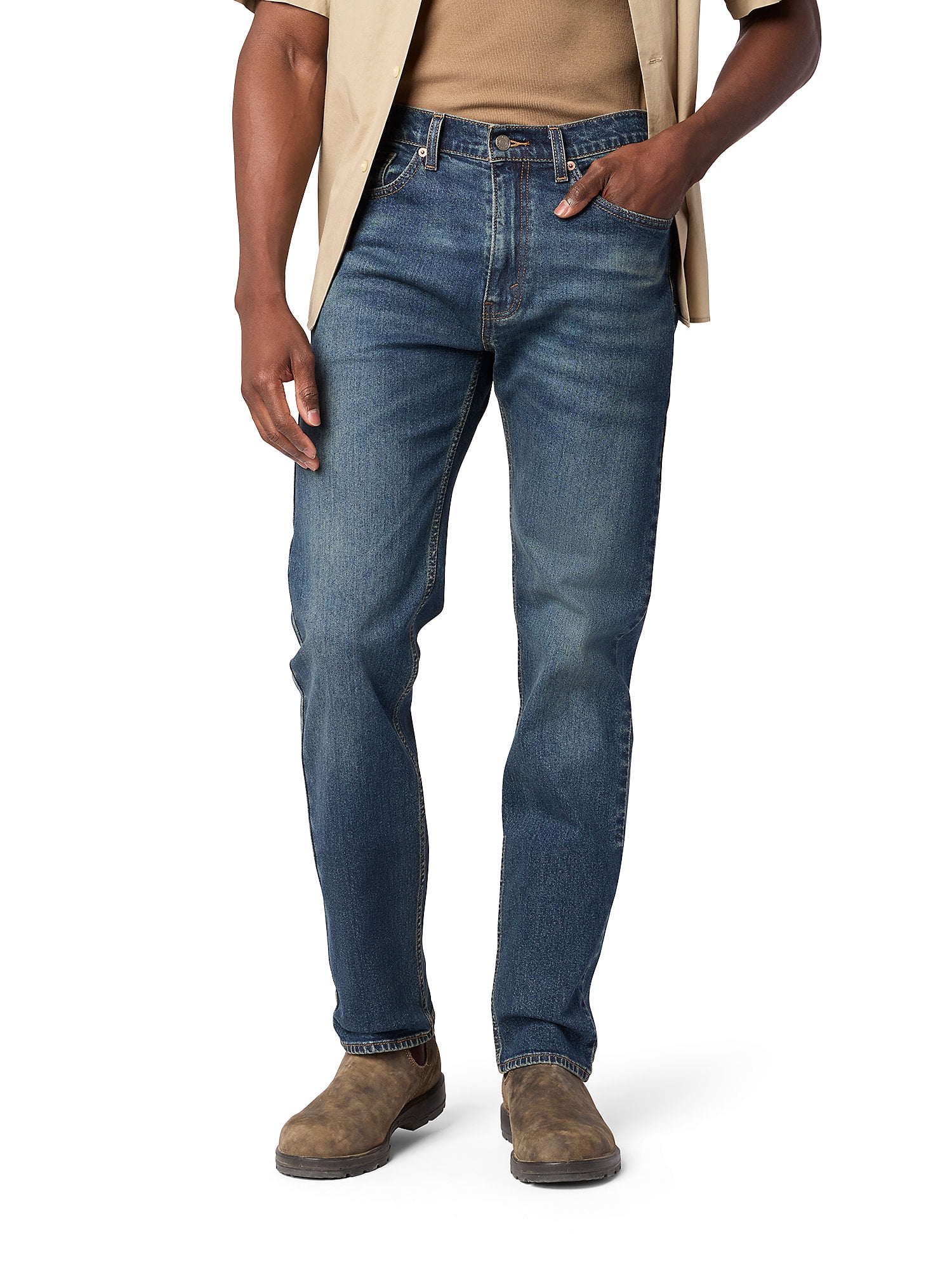 Levi Strauss Signature Men's and Big and Tall Slim Fit Jeans