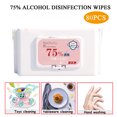 thumbnail image 1 of 80PCS 75% Alcohol Disinfecting Wipes Hand Disinfection Towel Antiseptic Cleaner Wet Wipes, 1 of 1