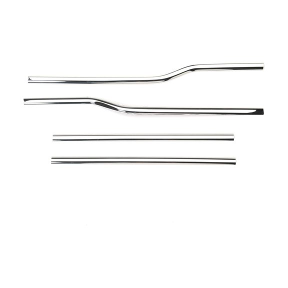 Putco 97504 Stainless Steel Window Trim Fits select: 2013-2014 FORD F150 SUPER CAB, 2010 FORD F150 SUPERCREW