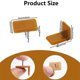 thumbnail image 5 of 40 Pieces -in Drawer Glides and Slides Furniture Glide Plastic Drawer Glide with Nail for Repairing Dresser, 5 of 5