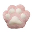 thumbnail image 2 of Cojín con forma de pata de gato, manta con forma de pata de gato, cojín decorativo con forma de pata de gato, regalo de cumpleaños, cojín de oficina, sofá Rosa, 2 of 9