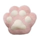 thumbnail image 2 of Manta y cojín de sofá con diseño de pata de gato, compacto y adorable, para viaje Rosa, 2 of 9