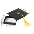thumbnail image 2 of Graduation Gift Box with Tassel for Her Class of 2026 Graduation Hat Cap Box Gift Wrapping Grad Keepsake Memory Home Decor Black Box for College Graduate High School Party Favor Supply, 2 of 6