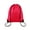 Rose Red, variant on Visland Folding Multifunctional Double-shoulder Wear-Resistant Braided Drawstring Backpack Bag for Sports