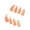 style F, variant on Yinanstore 8Pcs Guzheng Finger Picks Rounded Corner for Adults Sturdy General Level Guzheng Nail Covers Fingertip Protectors for Playing style F