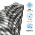 thumbnail image 2 of Grill mesh mat - Set of 2/3 Non Stick BBQ Grill mats, Reusable Grilling mats, Easy to Clean - Works on Gas, Charcoal, Pellet Grill - 15.75 x 13 in, 2 of 9