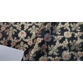thumbnail image 3 of Silk Brocade fabric 44" wide BRO864 available in 7 colours [black,red,green,maroon,ink,purple], 3 of 11