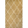 thumbnail image 3 of JONATHAN Y SUPERSOFT 8 x 10 Area Rug, Cole Minimalist Diamond Trellis - Gold/White, SEU102E-8, 3 of 10