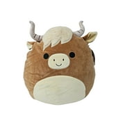 Squishmallows Official Kellytoys 14 Inch Calton the Longhorn Cow Bull Ultimate Soft Plush Toy