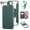 Green, variant on Allytechgroup Flip Wallet Case for Apple iPhone 17e 16e, PU Leather RFID Blocking Cards Slots Shockproof Cover Compatible with Magsafe Rotating Ring Kickstand Phone Case for Women Men,Rosegold