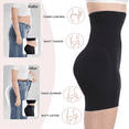 thumbnail image 5 of BIMEI Shapewear for Women Tummy Control High Waisted Body Shaper Seamless Shorts Thigh Slimming Technology,Black,L, 5 of 9