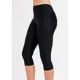 thumbnail image 3 of Calypsa Women's and Women's Plus High Waisted Capri Swim Leggings, 3 of 10