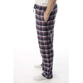 thumbnail image 2 of #followme Men's Flannel Pajamas - Plaid Pajama Pants for Men - Lounge & Sleep PJ Bottoms (Navy - Plaid, X-Large), 2 of 3