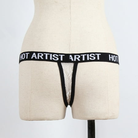 

〖TOTO〗Thongs For Women Splice G-String String Briefs Underwear Lace Lingerie T Thongs Women Panties