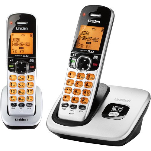 Uniden Digital DECT 6.0 Cordless Phone with 2 Handsets