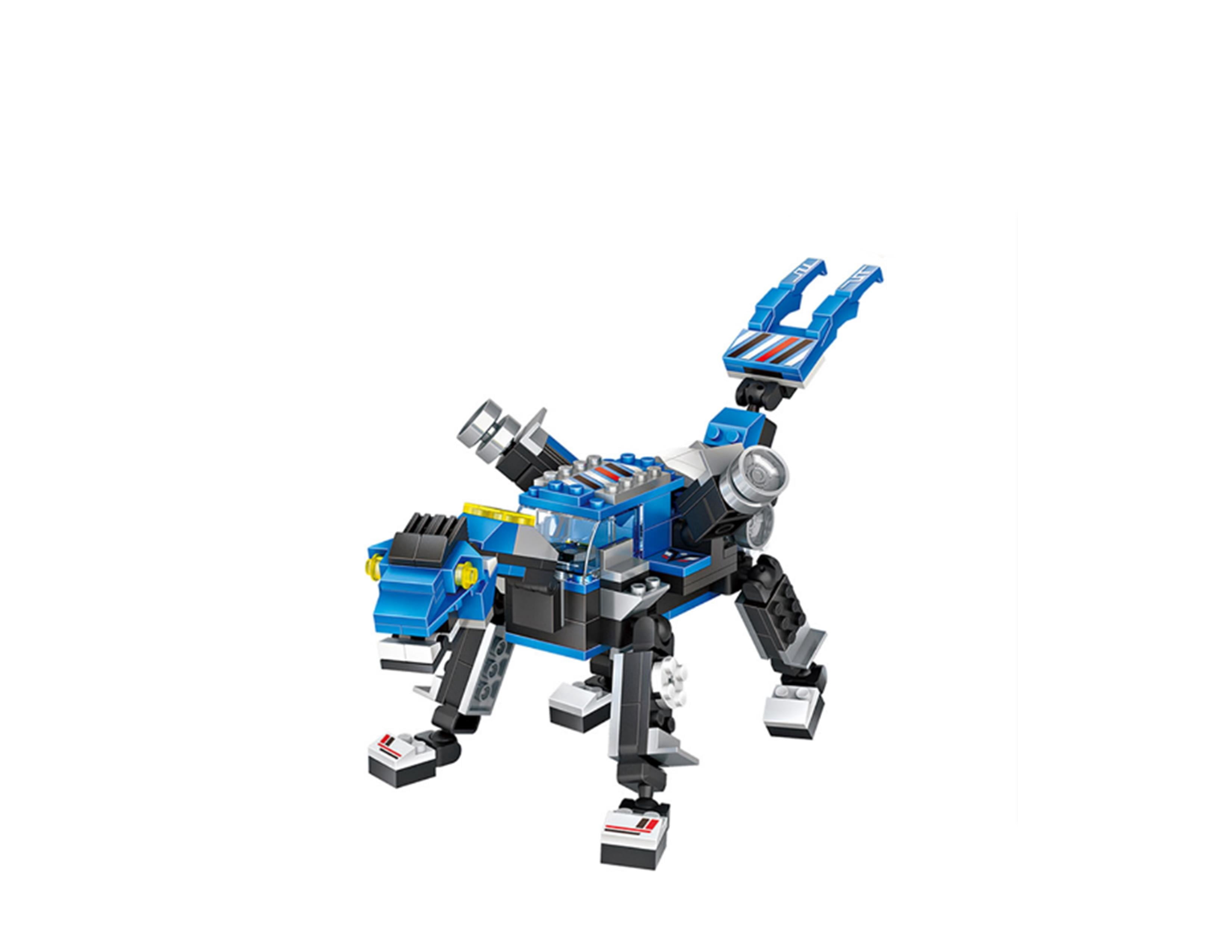 LOZ Mini Blocks Transformation Truck Crane Car Robot 1820 246 pcs