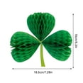 thumbnail image 3 of Dsscvnef Irish Party Decorations Tissue Hanging 3 PCS Set for St Patrick's Day Home Event Supplies Decorative Green Hanging 3PCS, 3 of 6